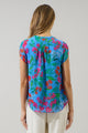 Finy Floral Souris Pleated Blouse