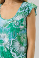 Tanti Floral Ismay Ruffle Top