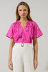 Scarlett Floral Darthy Smocked Top