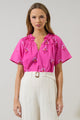 Scarlett Floral Darthy Smocked Top