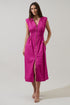 Joslyn Two-way Zipper Midi Dress