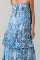 Tierra Floral Briary Strapless Maxi Dress