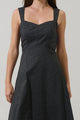 Junia Polka Dot Mizy Midi Dress