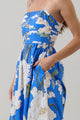 Roswell Floral Sima Pleated Maxi Dress