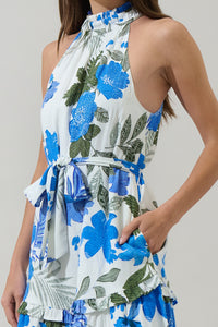Zurie Floral Siana Halter Dress