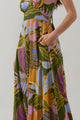 Lilburn Tropics Vidaly Smocked Maxi Dress