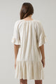Annet Linen Shift Mini Dress