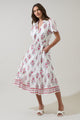 Nelina Floral Sophie Midi Dress