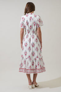 Nelina Floral Sophie Midi Dress