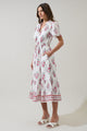 Nelina Floral Sophie Midi Dress