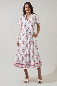 Nelina Floral Sophie Midi Dress