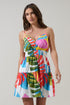 Breezy Palms Hela Smocked Mini Dress