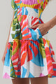 Breezy Palms Hela Smocked Mini Dress