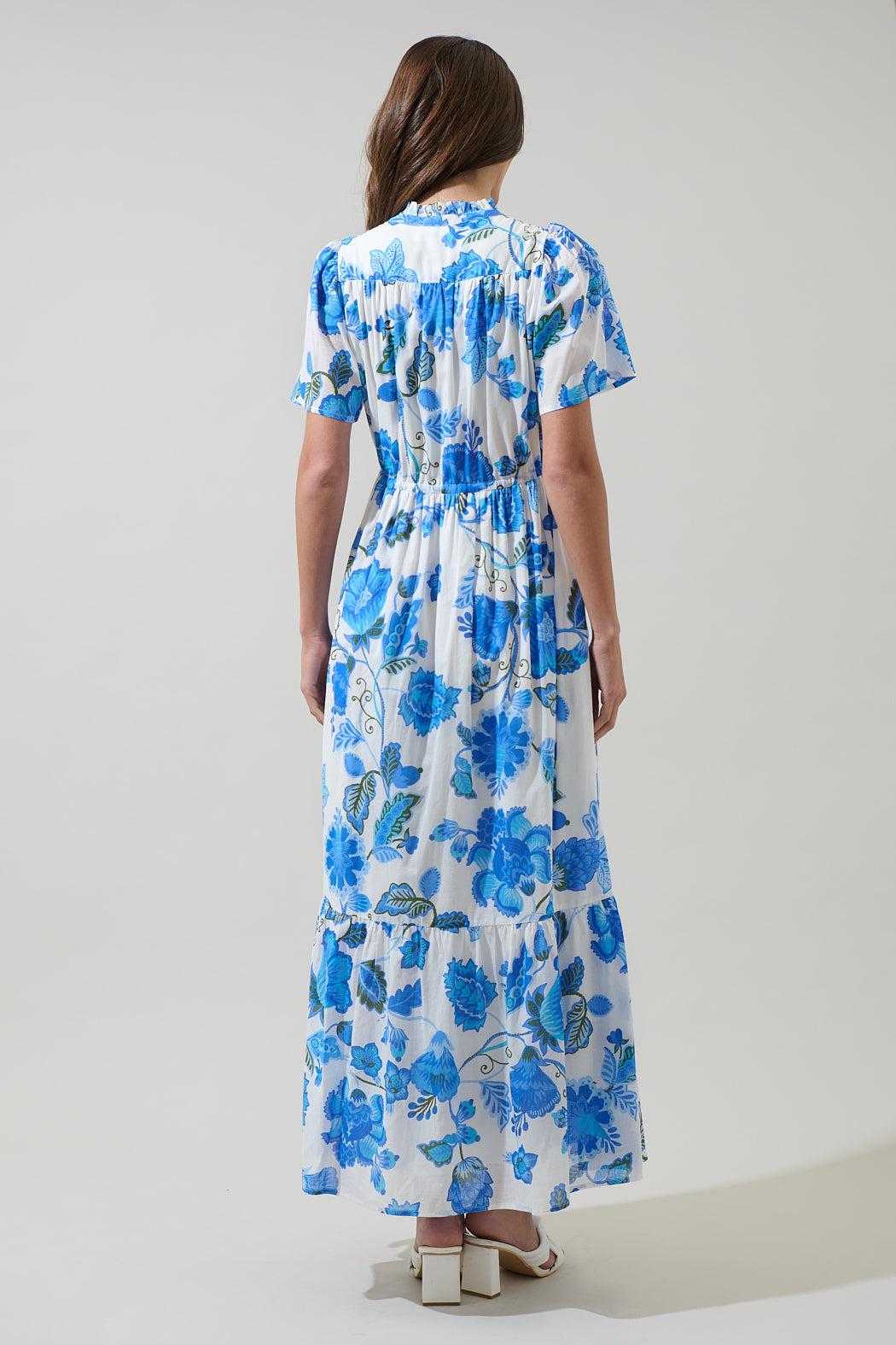 women's button up split floral print flowy party maxi dress Plus Size Maxi Dresses for Women Boho Summer Beach Hawaiian Rayon Button Up Beige Floral Long Sundresses Bohemian Dress at Amazon Women's Clothing store