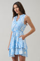 Seraphina Floral Mindi Ruffle Mini Dress