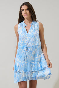 Seraphina Floral Mindi Ruffle Mini Dress