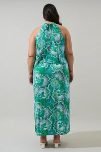 Tanti Floral Moya Sleeveless Maxi Dress Curve