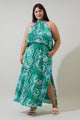 Tanti Floral Moya Sleeveless Maxi Dress Curve