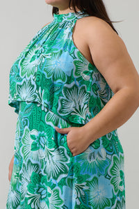 Tanti Floral Moya Sleeveless Maxi Dress Curve