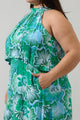 Tanti Floral Moya Sleeveless Maxi Dress Curve