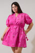 Scarlett Floral Hesper Mini Dress Curve
