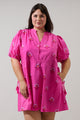 Scarlett Floral Hesper Mini Dress Curve