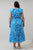 Canton Tropics Mecily Smocked Maxi Dress Curve