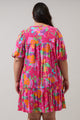 Himera Floral Maribor Mini Dress Curve