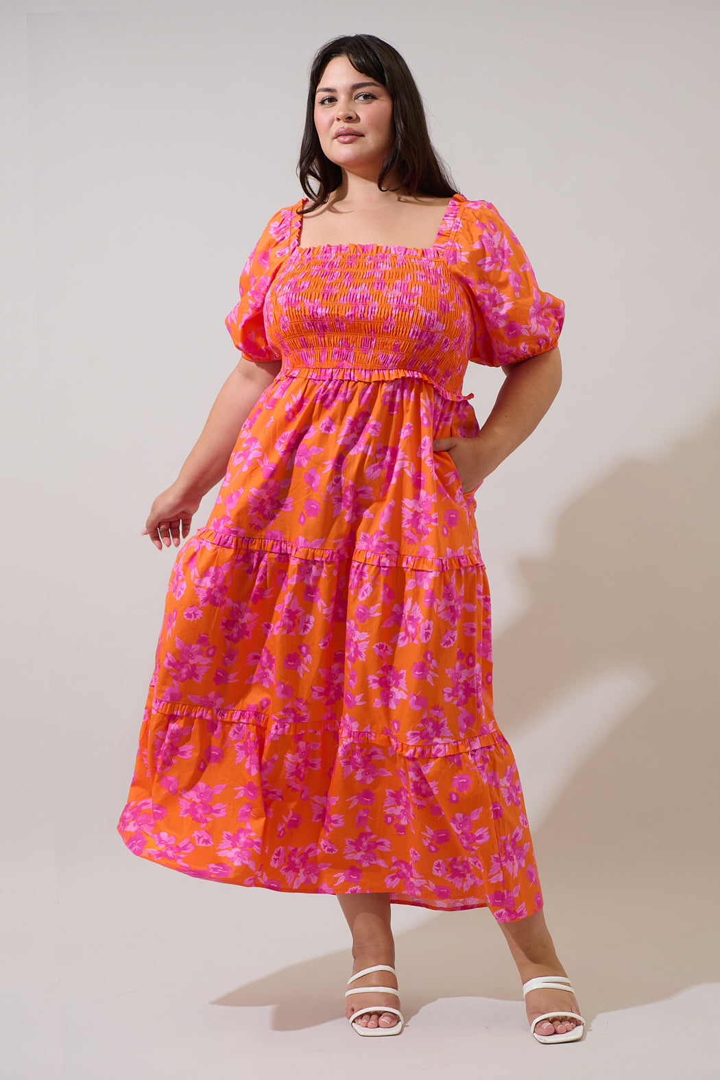 plus size smocked maxi dress Smocked Maxi Dresses Ankara Delights