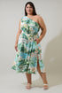 Piti Town Islay Smocked Midi Dress Curve