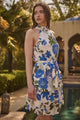 Zurie Floral Siana Halter Dress