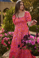 Cala Floral Alycia Smocked Maxi Dress