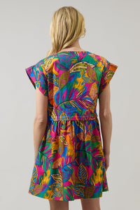 Zamira Tropics Jolene Trapeze Mini Dress