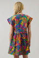 Zamira Tropics Jolene Trapeze Mini Dress