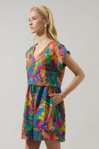 Zamira Tropics Jolene Trapeze Mini Dress
