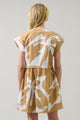 Hazel Abstract Jolene Trapeze Mini Dress