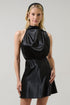 Esmena Satin Mini Dress