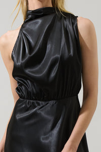 Esmena Satin Mini Dress