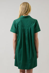 Yamina Collared Shift Mini Dress
