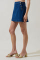 Lavinia Denim Malty Mini Skirt