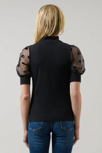 Erlina Heart Knit Top