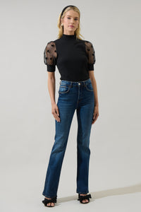 Erlina Heart Knit Top