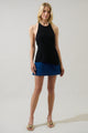 Myla Knit Halter Asymmetrical Top