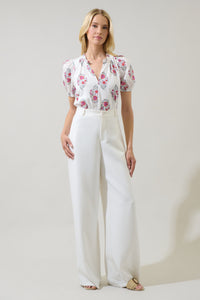 Nelina Floral Leonor Poplin Top