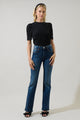 Bertha Knit Ruched Top
