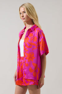 Vallie Floral Averie Button Down Shirt