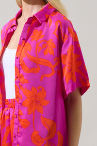 Vallie Floral Averie Button Down Shirt