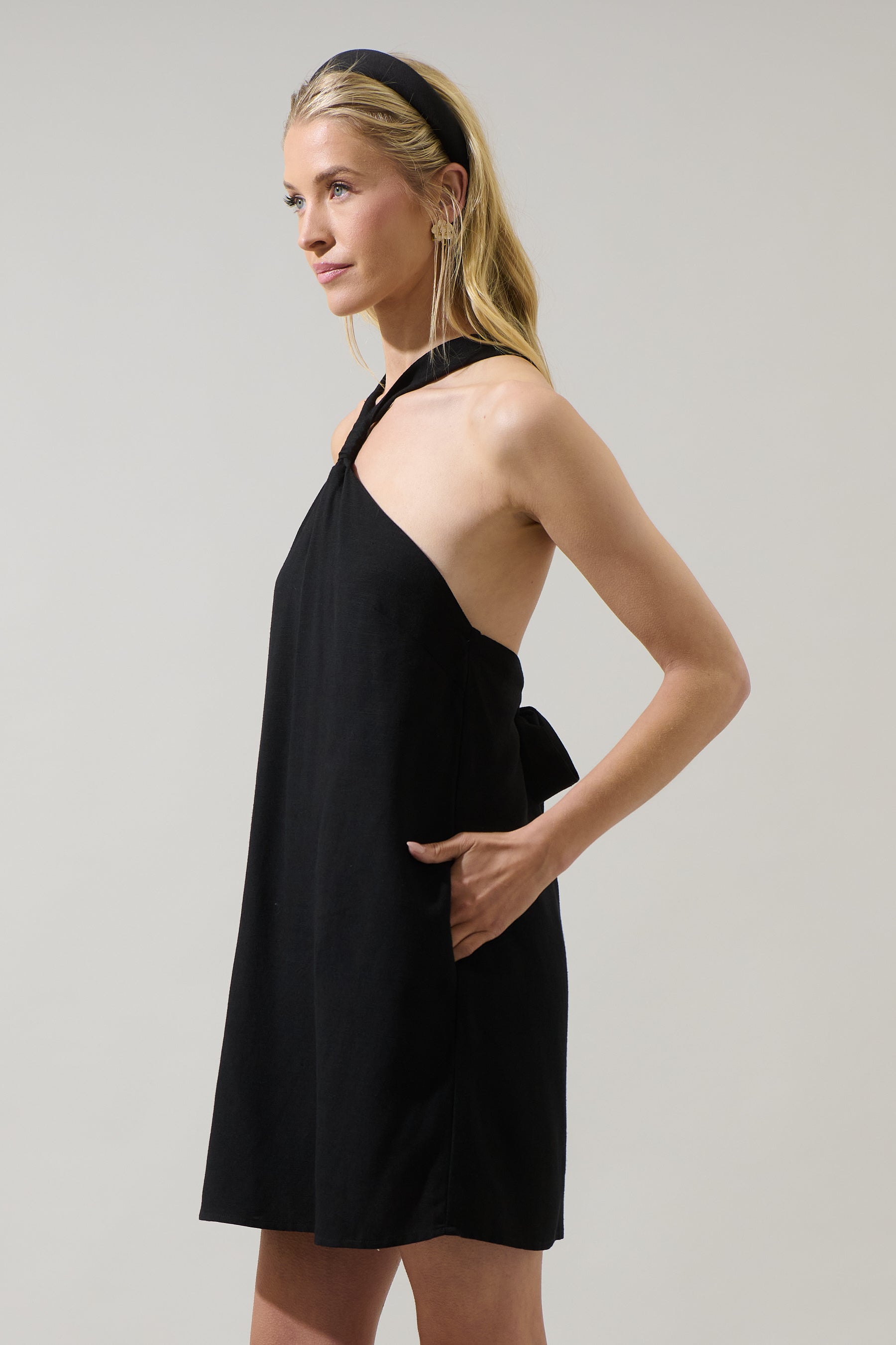 Amory Halter Mini Dress – Sugarlips Amory Halter Mini Dress – Sugarlips