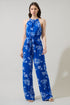 Lilith Floral Lighthearted Trapeze Jumpsuit