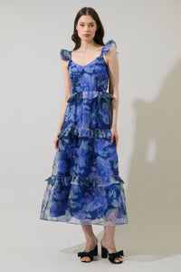 Mylie Organza Truth Tiered Maxi Dress